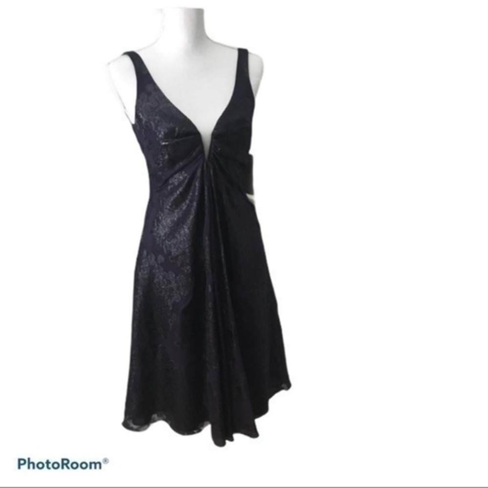 Nicole‎ Miller NWT Purple Cocktail Dress Si…